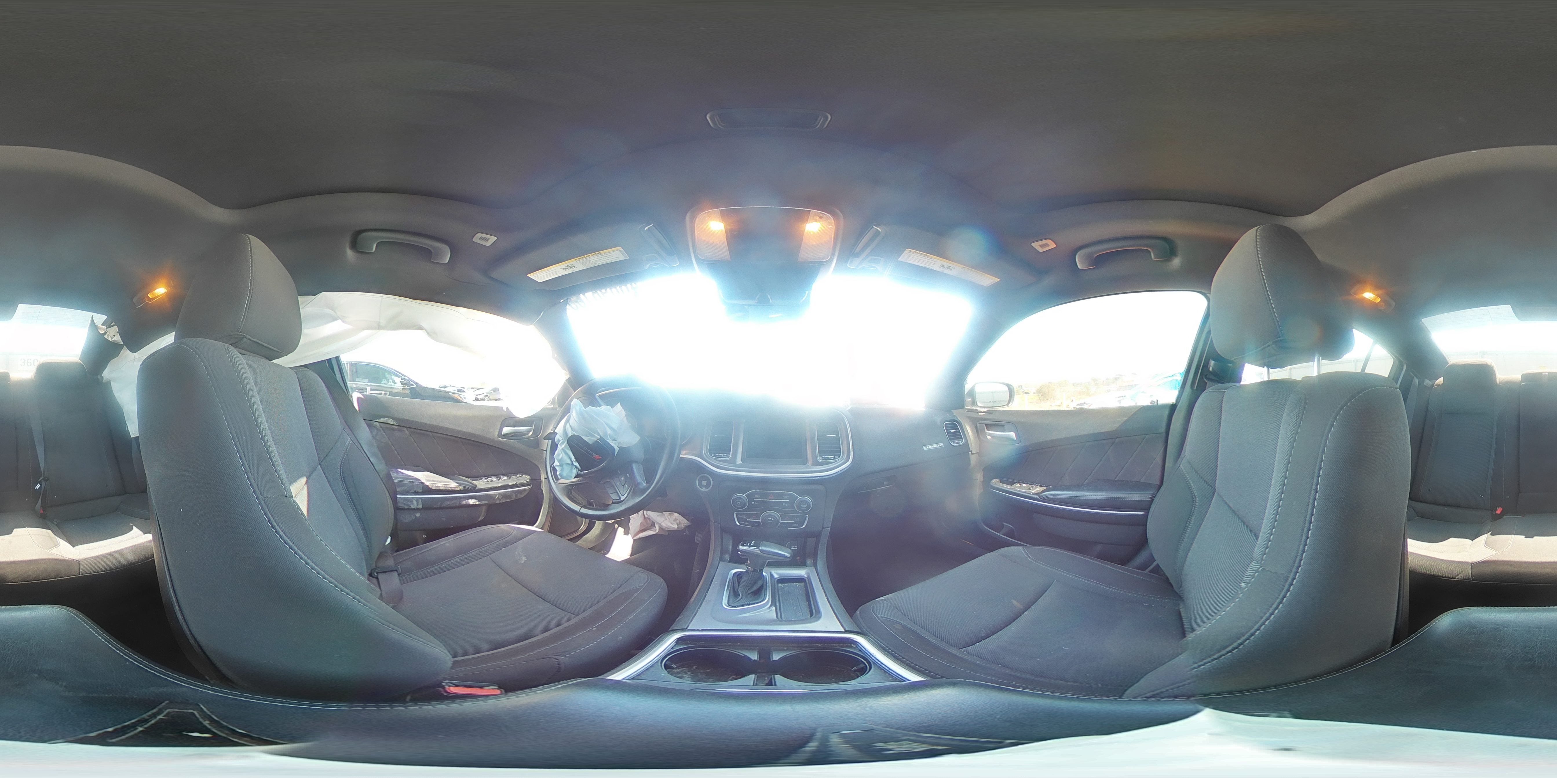 2019 Dodge Charger VIN 2C3CDXBG6KH704730 Copart auction photo, side / front end damage thumbnail 13