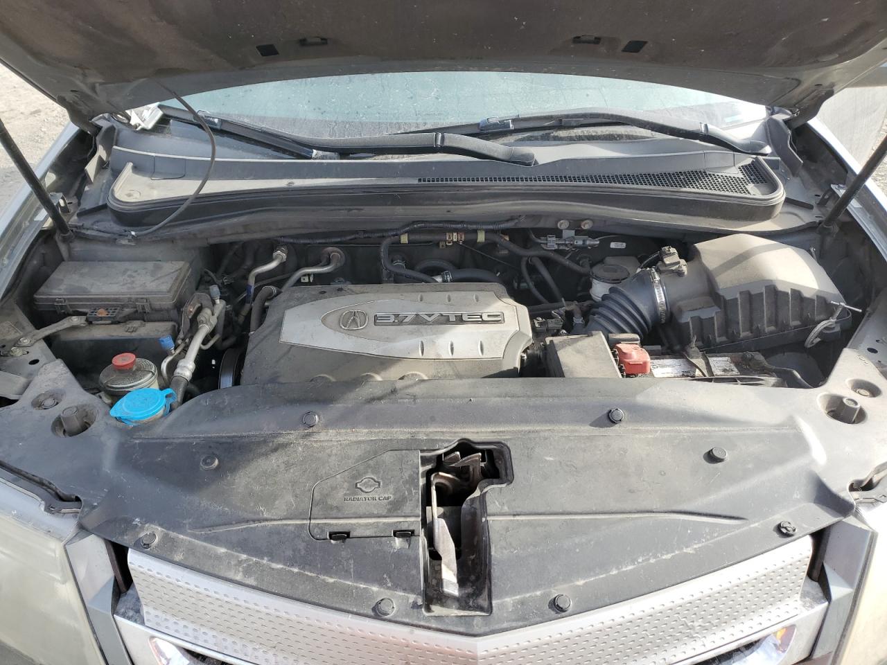 2007 Acura MDX VIN 2HNYD28217H521785 Copart auction photo, front end damage thumbnail 13