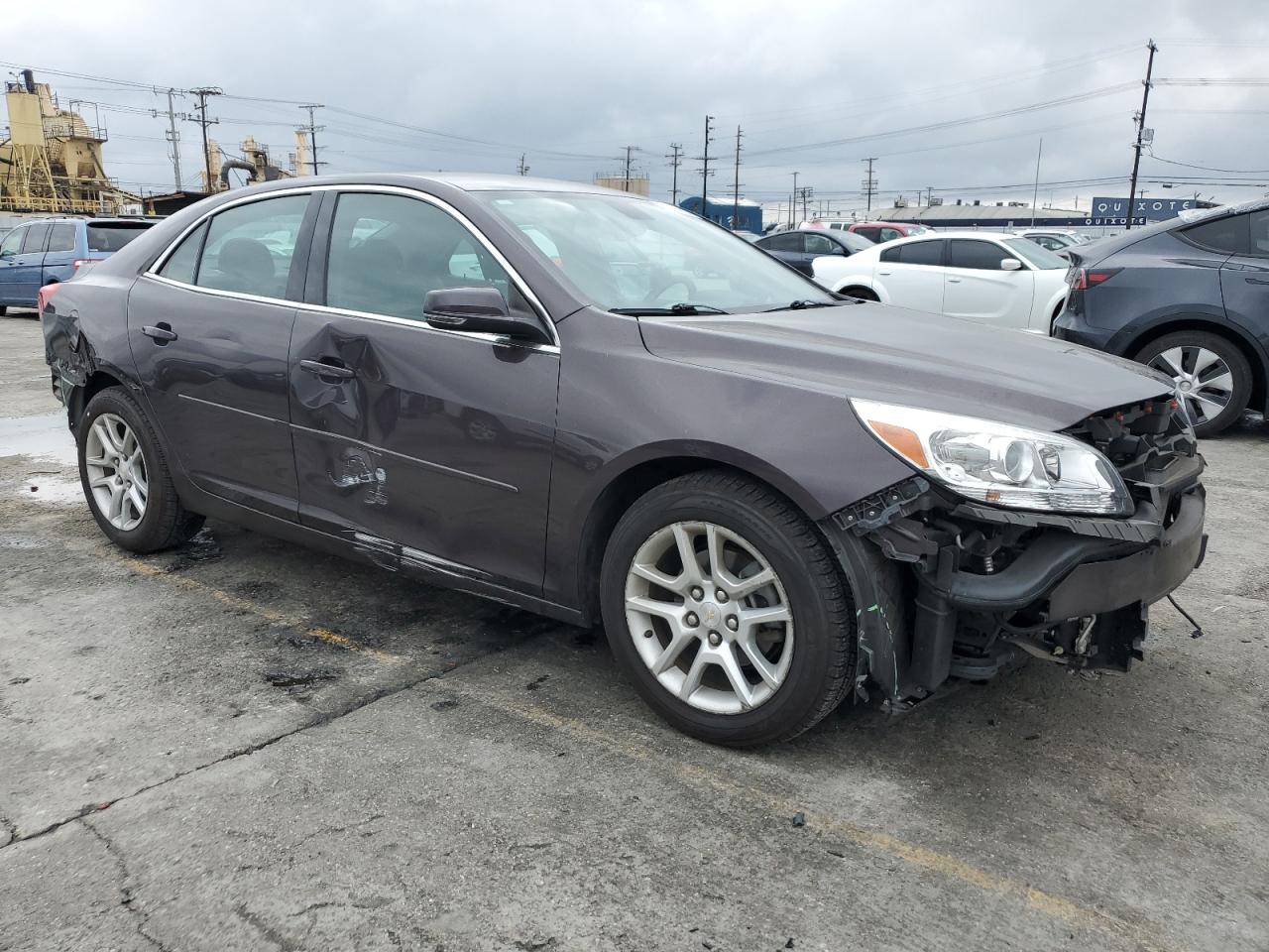 2015 Chevrolet Malibu VIN 1G11C5SL0FF342613 Copart auction photo, all over damage thumbnail 4