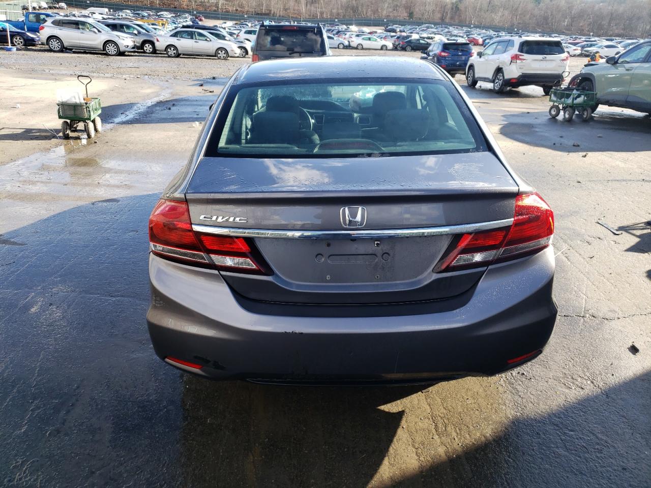 2015 Honda Civic VIN 19XFB2F5XFE264832 Copart auction photo, normal wear damage thumbnail 6