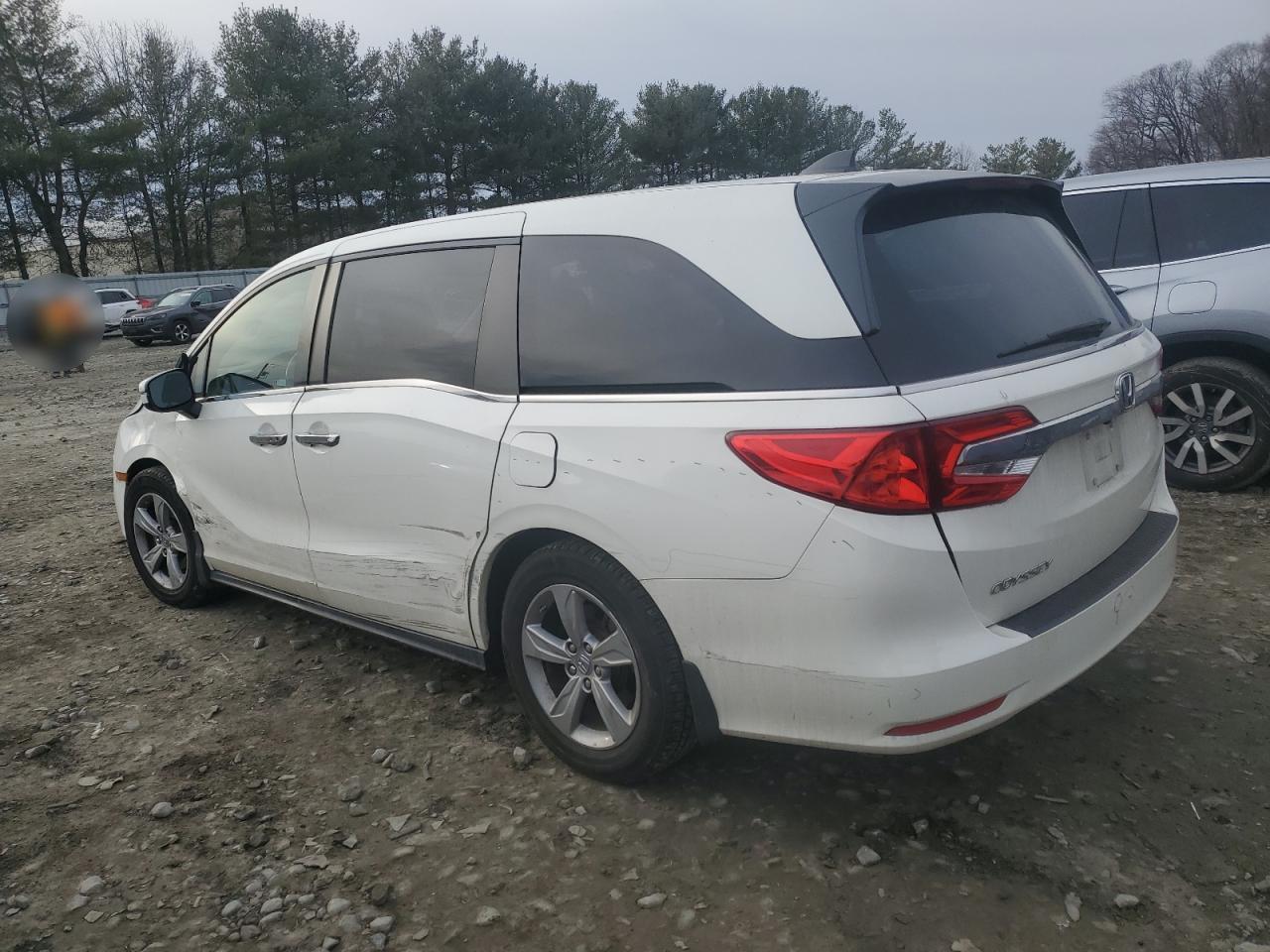 2019 Honda Odyssey VIN 5FNRL6H72KB098679 Copart auction photo, side damage thumbnail 2