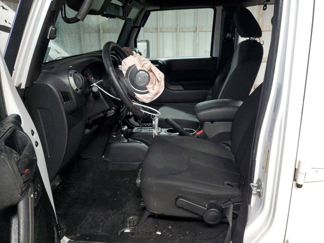 2016 Jeep Wrangler VIN 1C4BJWDG1GL115702 Copart auction photo, front end / undercarriage damage thumbnail 7