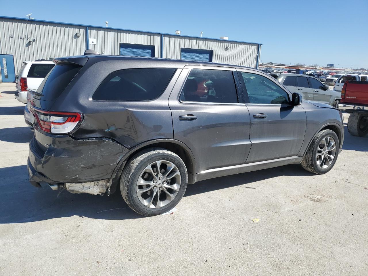 2019 Dodge Durango VIN 1C4RDHDG7KC824435 Copart auction photo, rear end damage thumbnail 3
