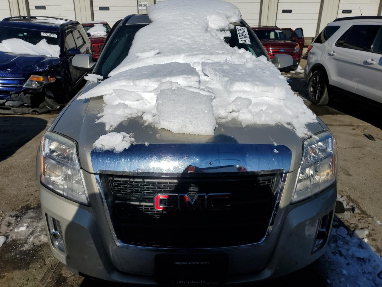 2012 GMC Terrain VIN 2GKALMEK9C6308961 Copart auction photo, all over / side damage thumbnail 5