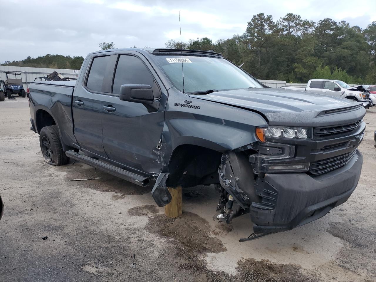 2019 Chevrolet Silverado VIN 1GCRWCEK4KZ199182 Copart auction photo, all over damage thumbnail 4