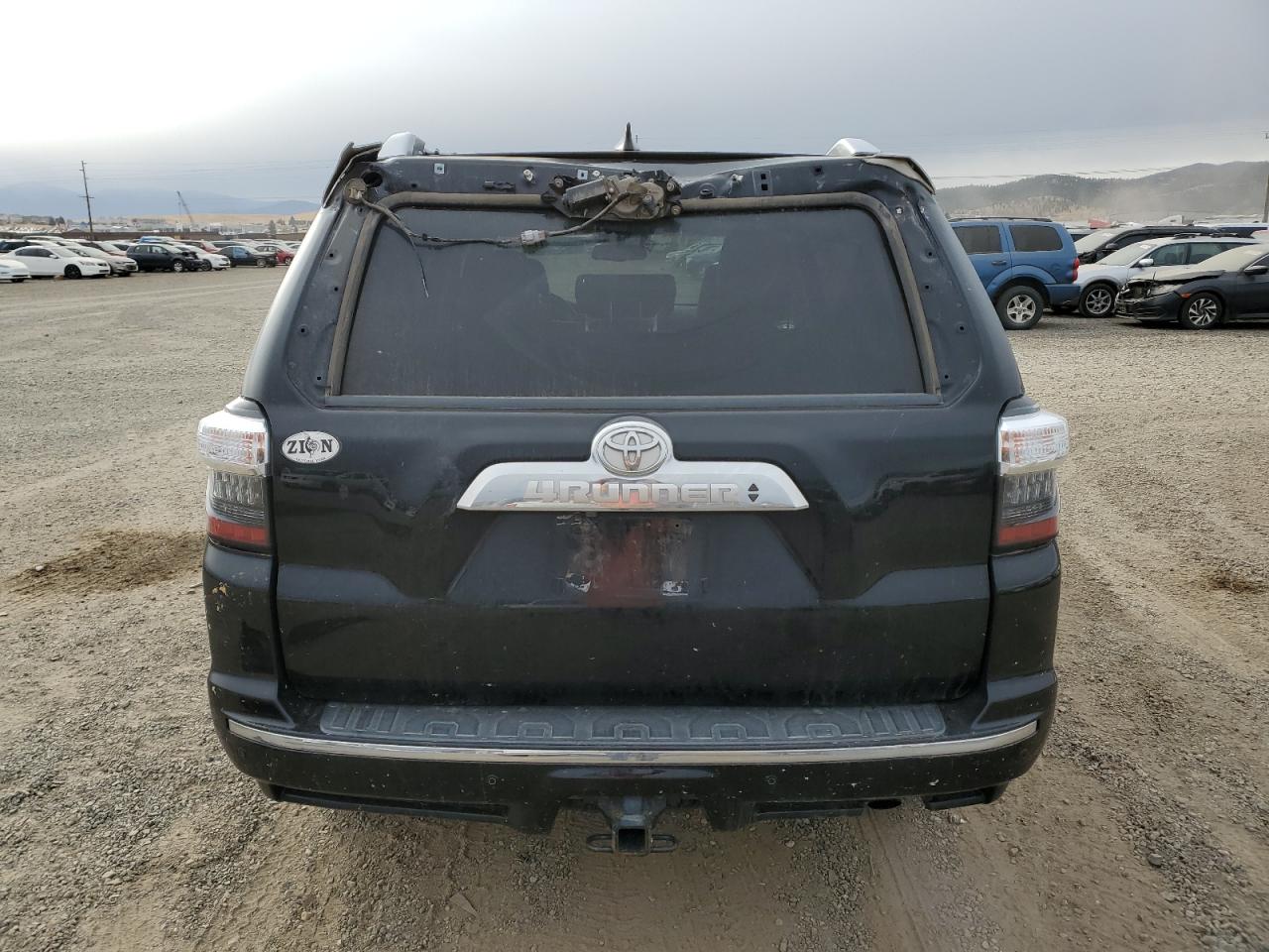 2018 Toyota 4Runner VIN JTEBU5JR6J5498695 Copart auction photo, water/flood / top/roof damage thumbnail 6