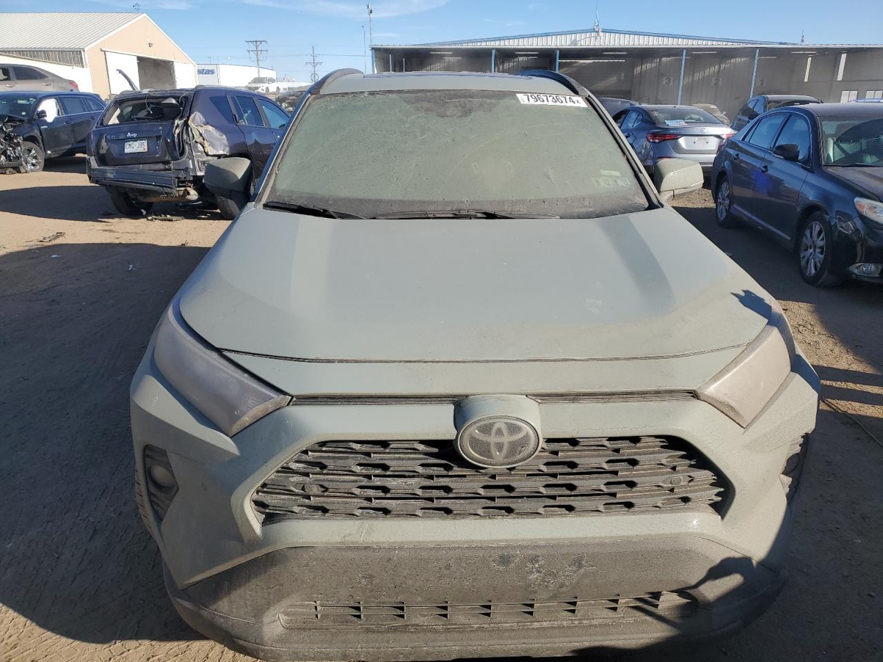 2021 Toyota RAV 4 VIN 2T3A1RFVXMW180713 Copart auction photo, hail damage thumbnail 5