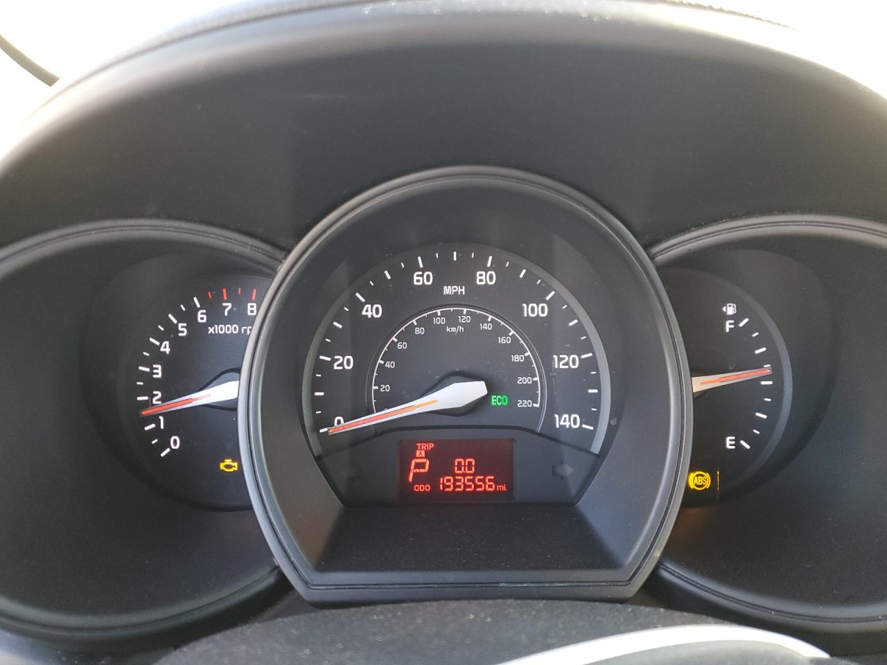 2013 KIA Rio VIN KNADM4A32D6318675 Copart auction photo, front end damage thumbnail 9