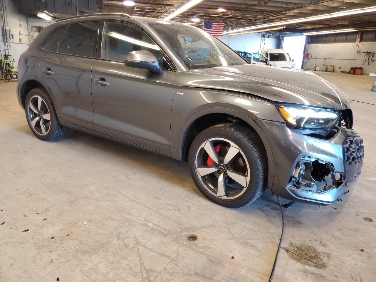 2024 Audi Q5 VIN WA1FABFY5R2034804 Copart auction photo, front end damage thumbnail 4