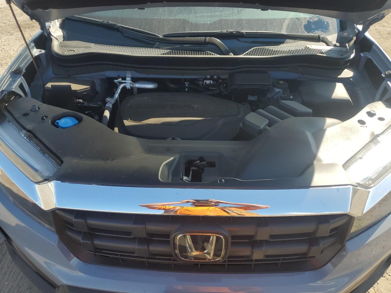2024 Honda Ridgeline VIN 5FPYK3F55RB024012 Copart auction photo, rear end damage thumbnail 11