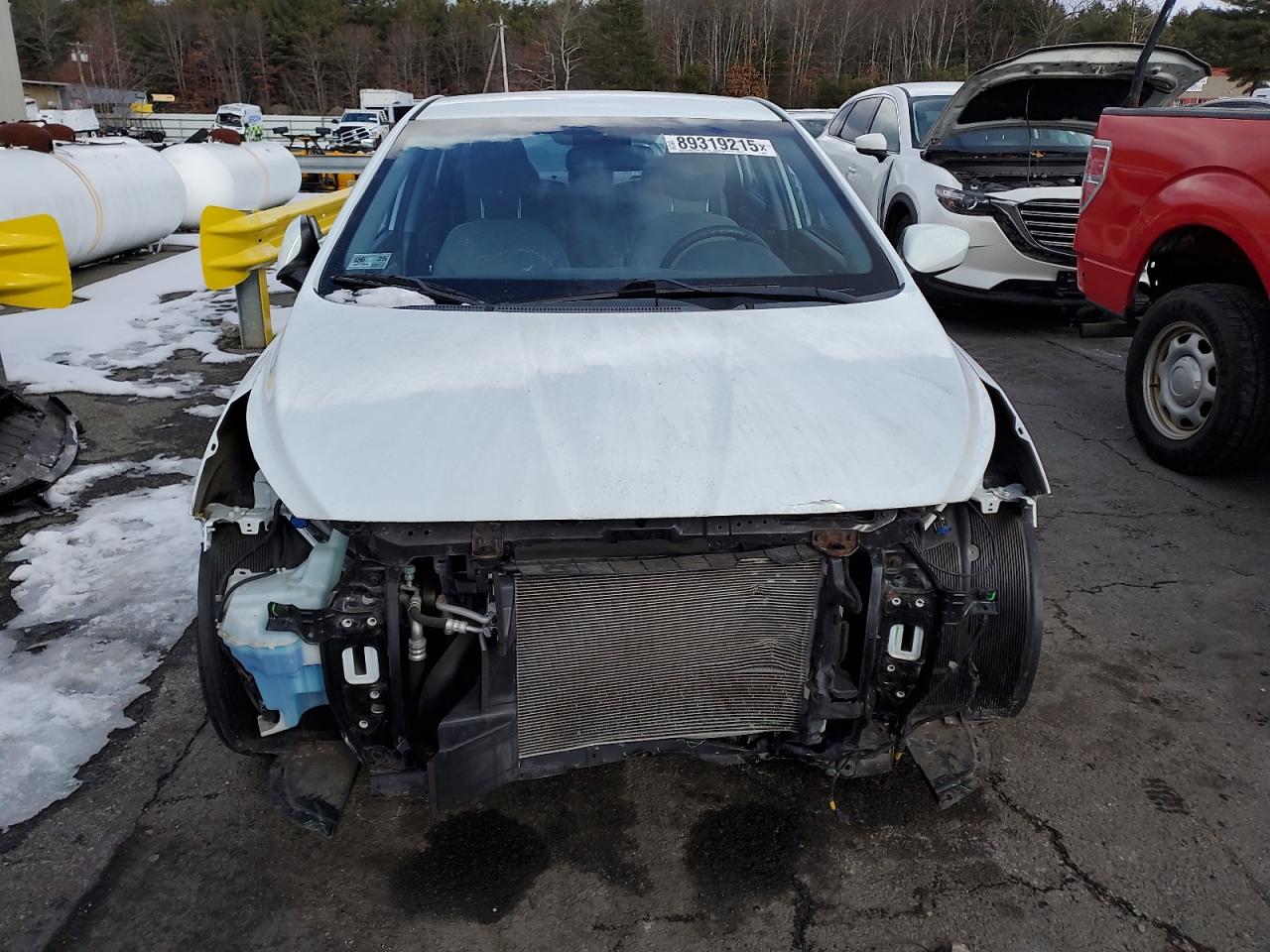 2015 Hyundai Accent VIN KMHCT4AE8FU803366 Copart auction photo, front end damage thumbnail 5