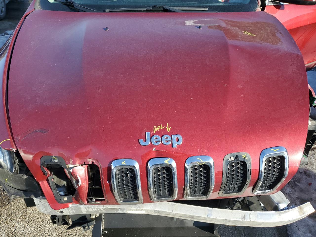2016 Jeep Grand Cherokee VIN 1C4PJMCSXGW341803 Copart auction photo, front end / side damage thumbnail 12