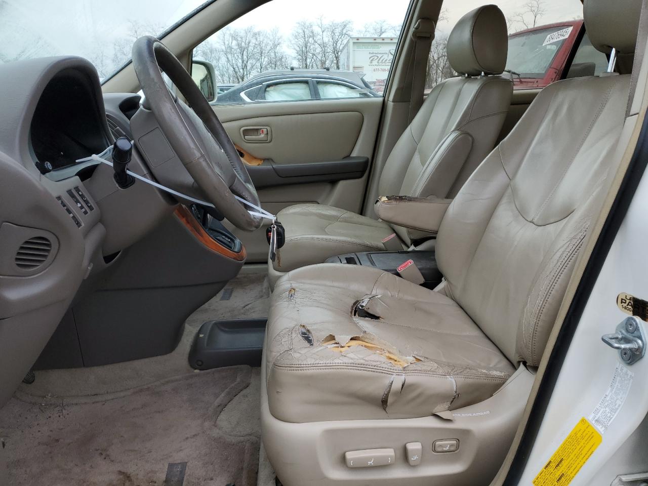 2000 Lexus RX VIN JT6HF10U9Y0108954 Copart auction photo, minor dent/scratches damage thumbnail 7