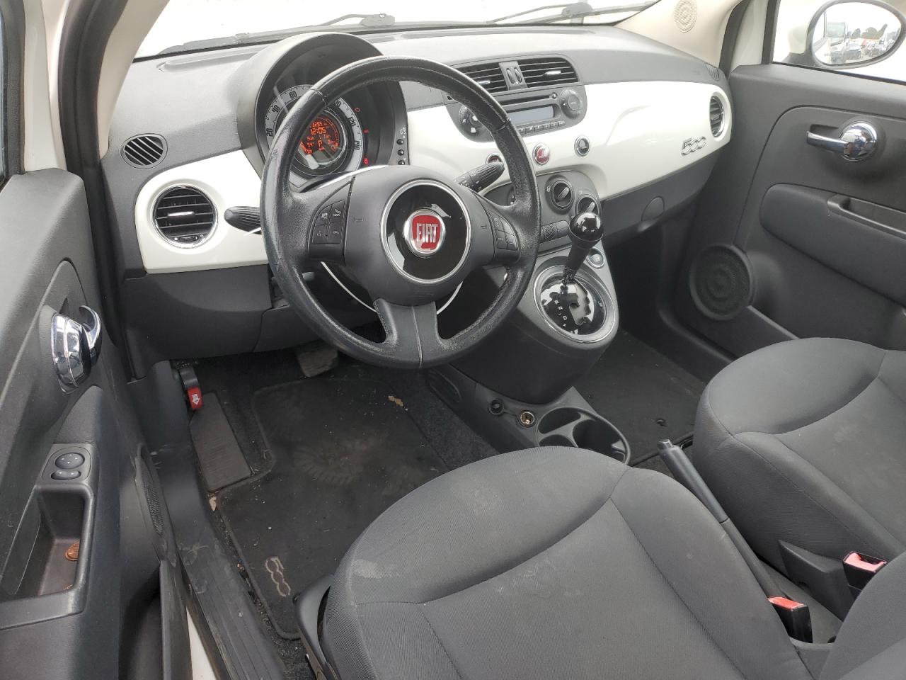 2013 Fiat 500 VIN 3C3CFFAR7DT736443 Copart auction photo, normal wear damage thumbnail 8