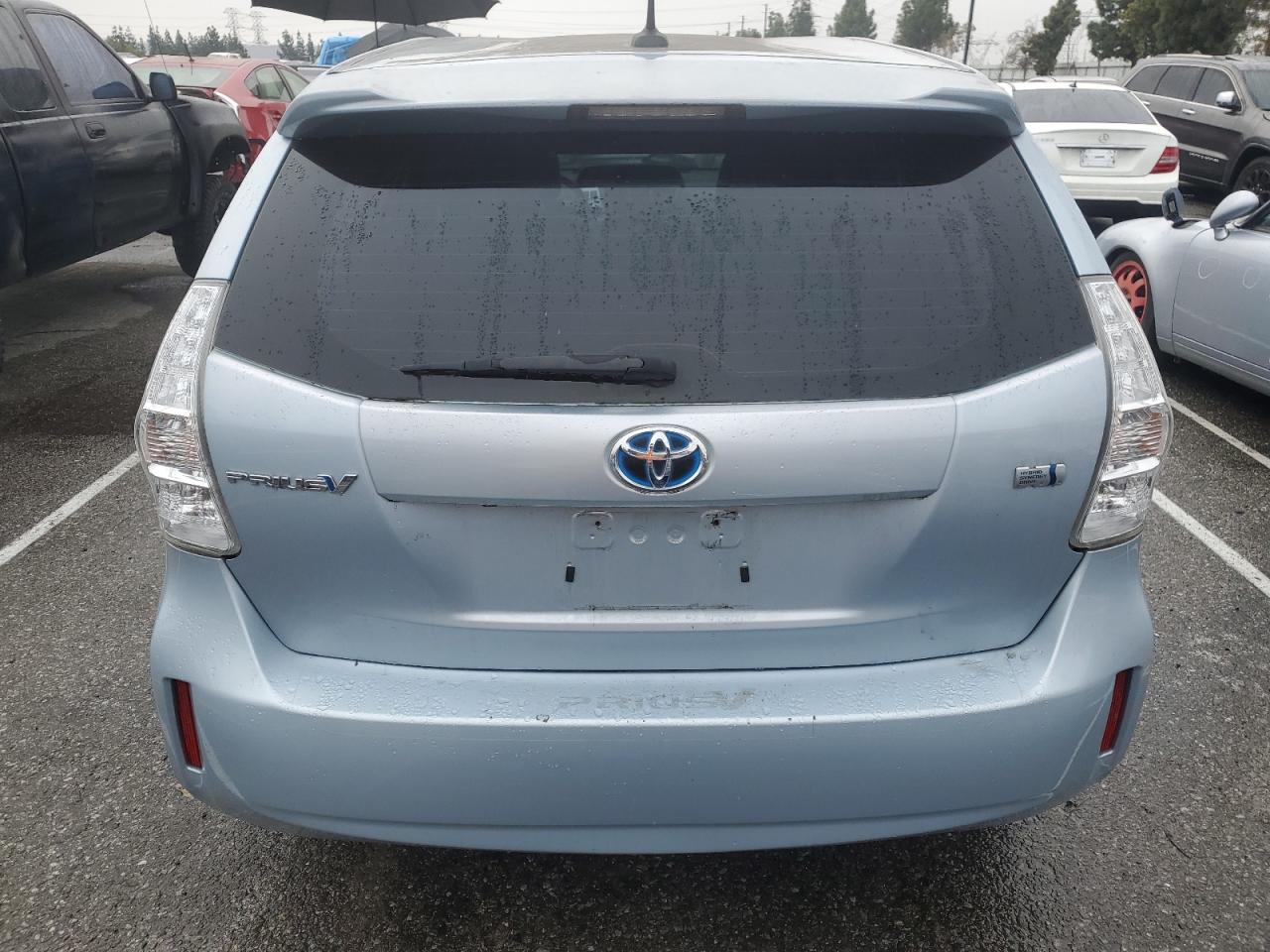2012 Toyota Prius VIN JTDZN3EU8C3110626 Copart auction photo, side damage thumbnail 6