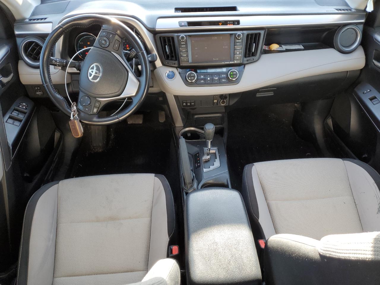 2017 Toyota RAV 4 VIN JTMRJREV1HD071113 Copart auction photo, side / rear end damage thumbnail 8