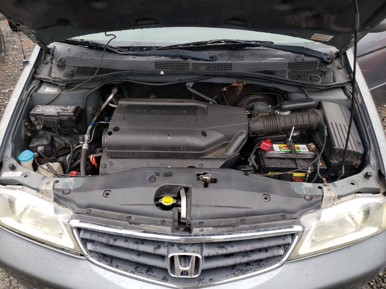 2002 Honda Odyssey VIN 2HKRL18052H509614 Copart auction photo, rear end damage thumbnail 12