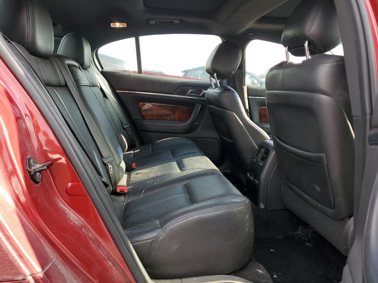 2013 Lincoln MKS VIN 1LNHL9EK5DG607481 Copart auction photo, side / rear end damage thumbnail 10