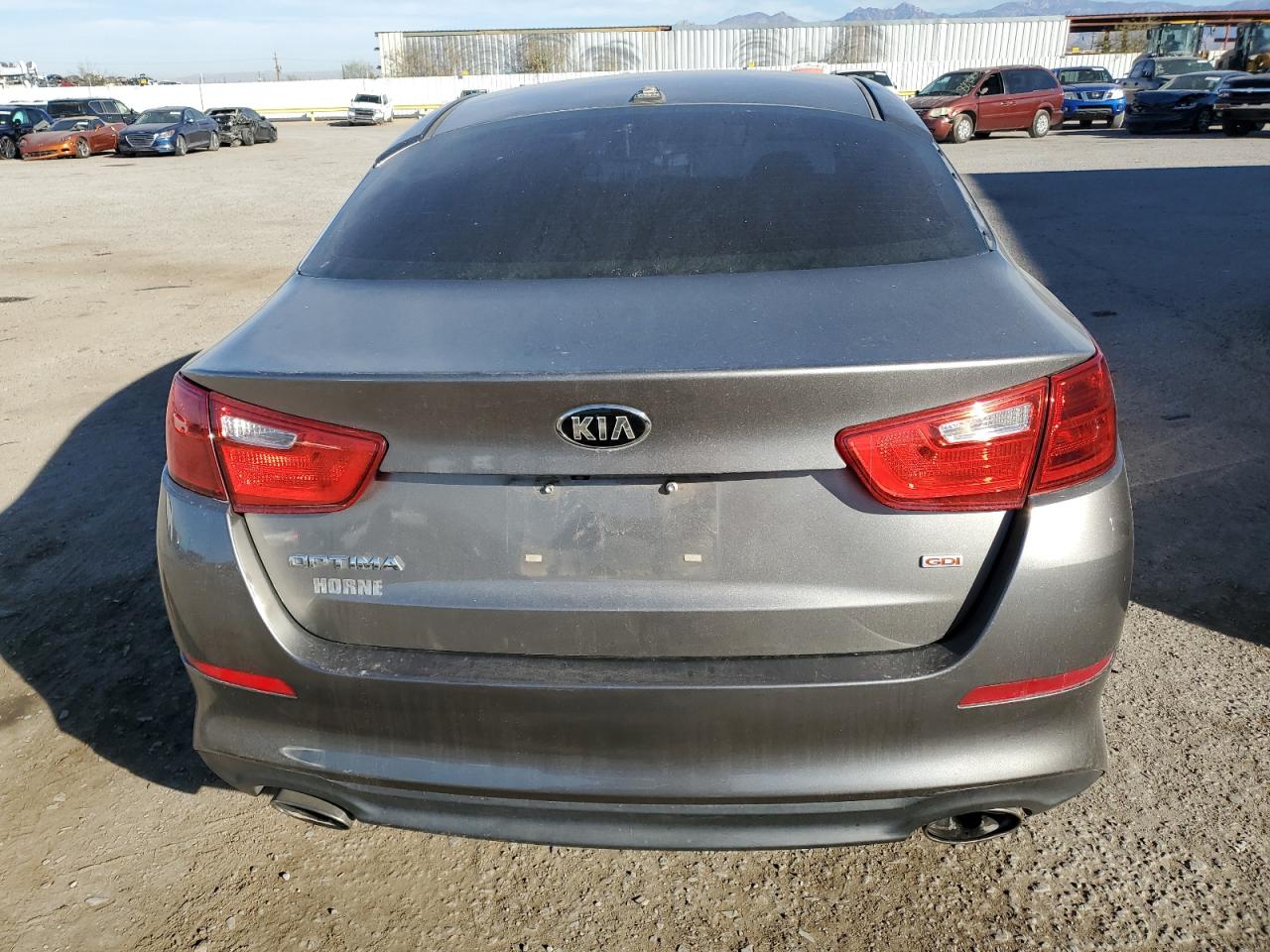 2015 KIA Optima VIN 5XXGM4A74FG475888 Copart auction photo, undercarriage damage thumbnail 6
