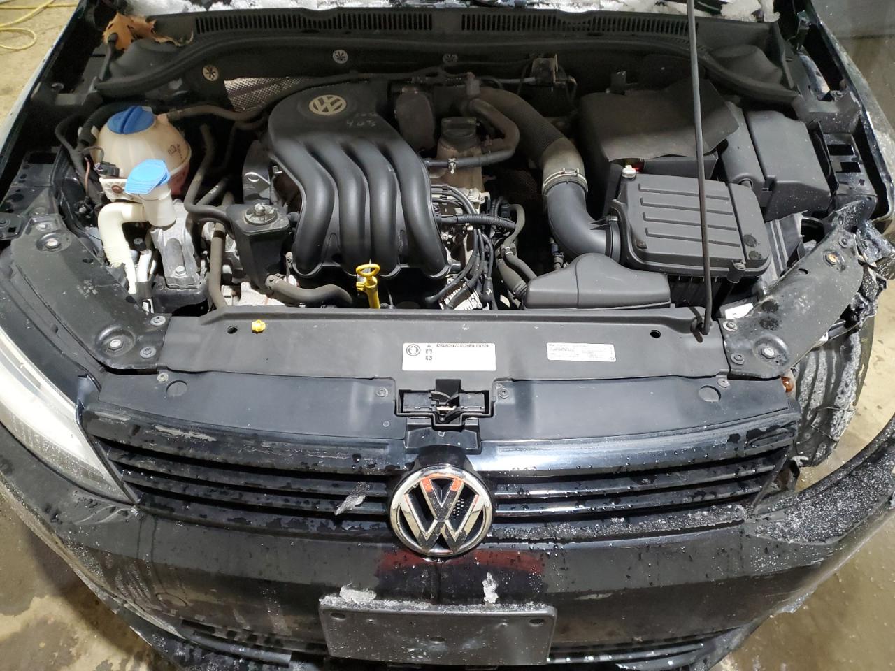 2014 Volkswagen Jetta VIN 3VW2K7AJ7EM386856 Copart auction photo, front end damage thumbnail 23