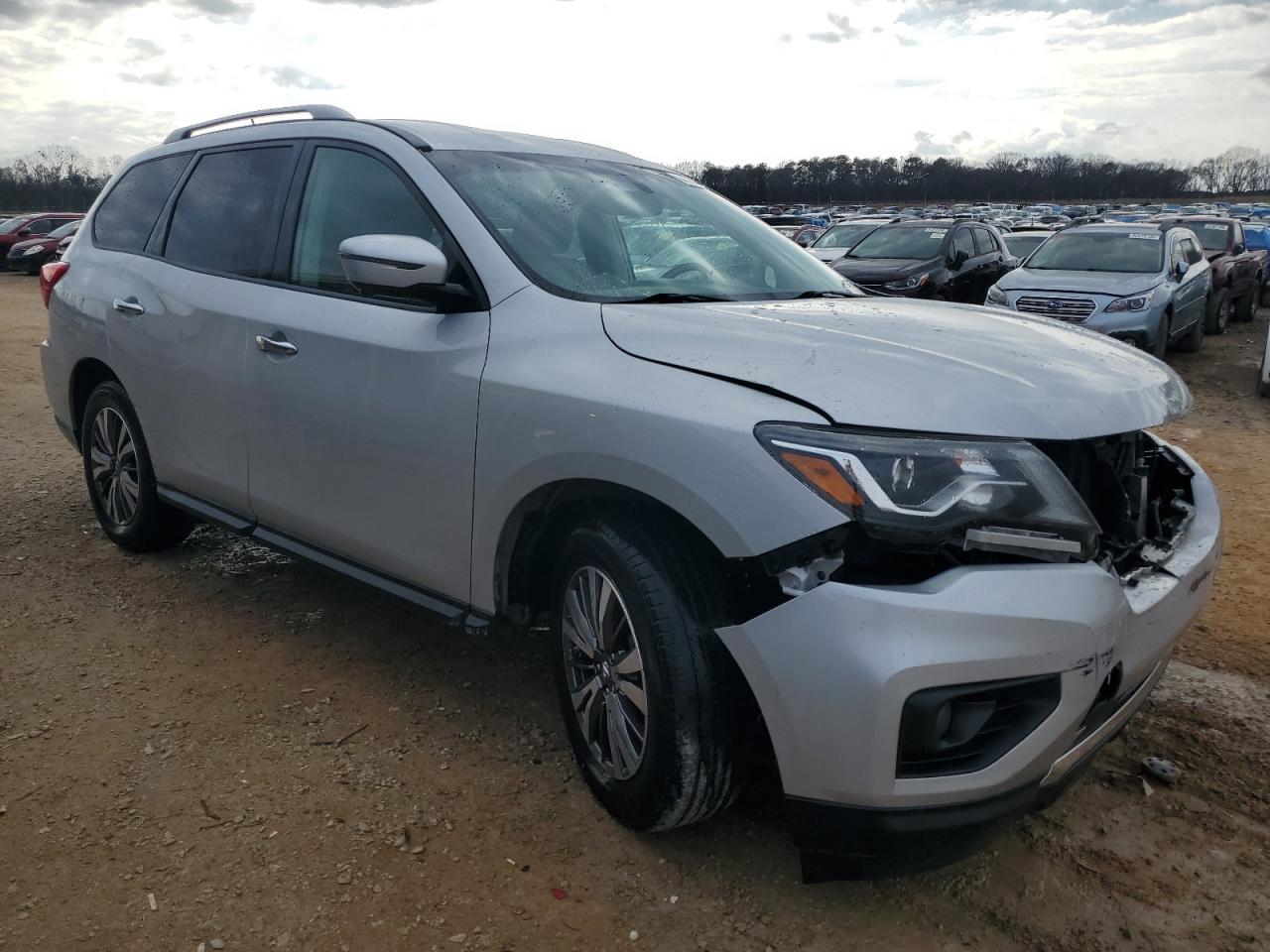 2018 Nissan Pathfinder VIN 5N1DR2MNXJC603493 Copart auction photo, front end damage thumbnail 4