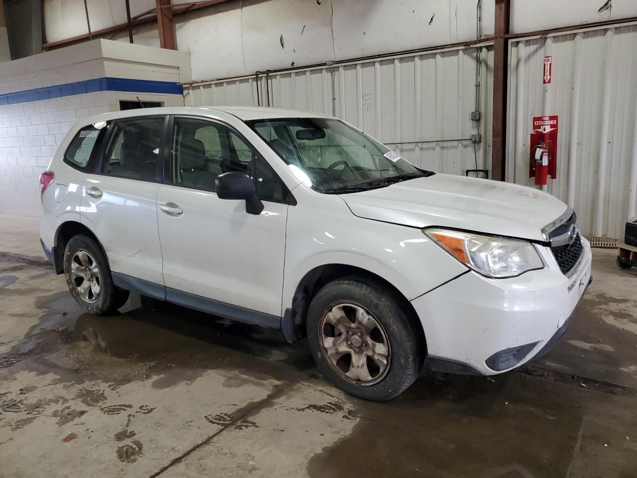 2014 Subaru Forester VIN JF2SJAAC6EH521142 Copart auction photo, front end / mechanical damage thumbnail 4