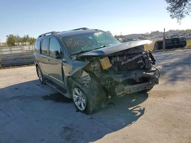 2015 Nissan Armada VIN 5N1BA0ND5FN620321 Copart auction photo, front end / side damage thumbnail 12