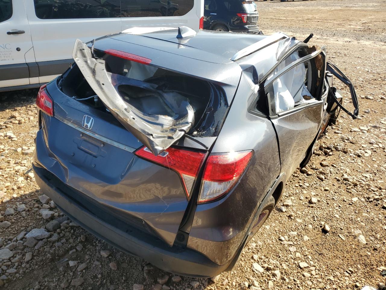 2020 Honda HR-V VIN 3CZRU5H51LM717043 Copart auction photo, all over damage thumbnail 3