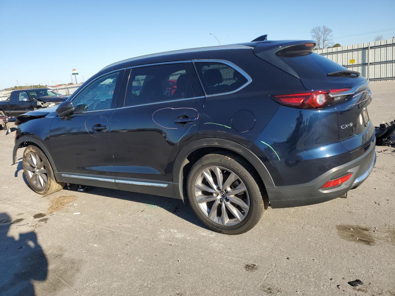 2020 Mazda CX-9 VIN JM3TCADY4L0417918 Copart auction photo, front end / side damage thumbnail 2