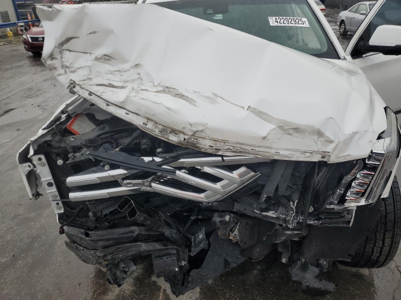 2016 Cadillac Escalade VIN 1GYS3JKJ5GR363759 Copart auction photo, front end / side damage thumbnail 12