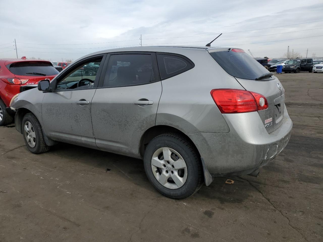2008 Nissan Rogue VIN JN8AS58VX8W108733 Copart auction photo, front end damage thumbnail 2