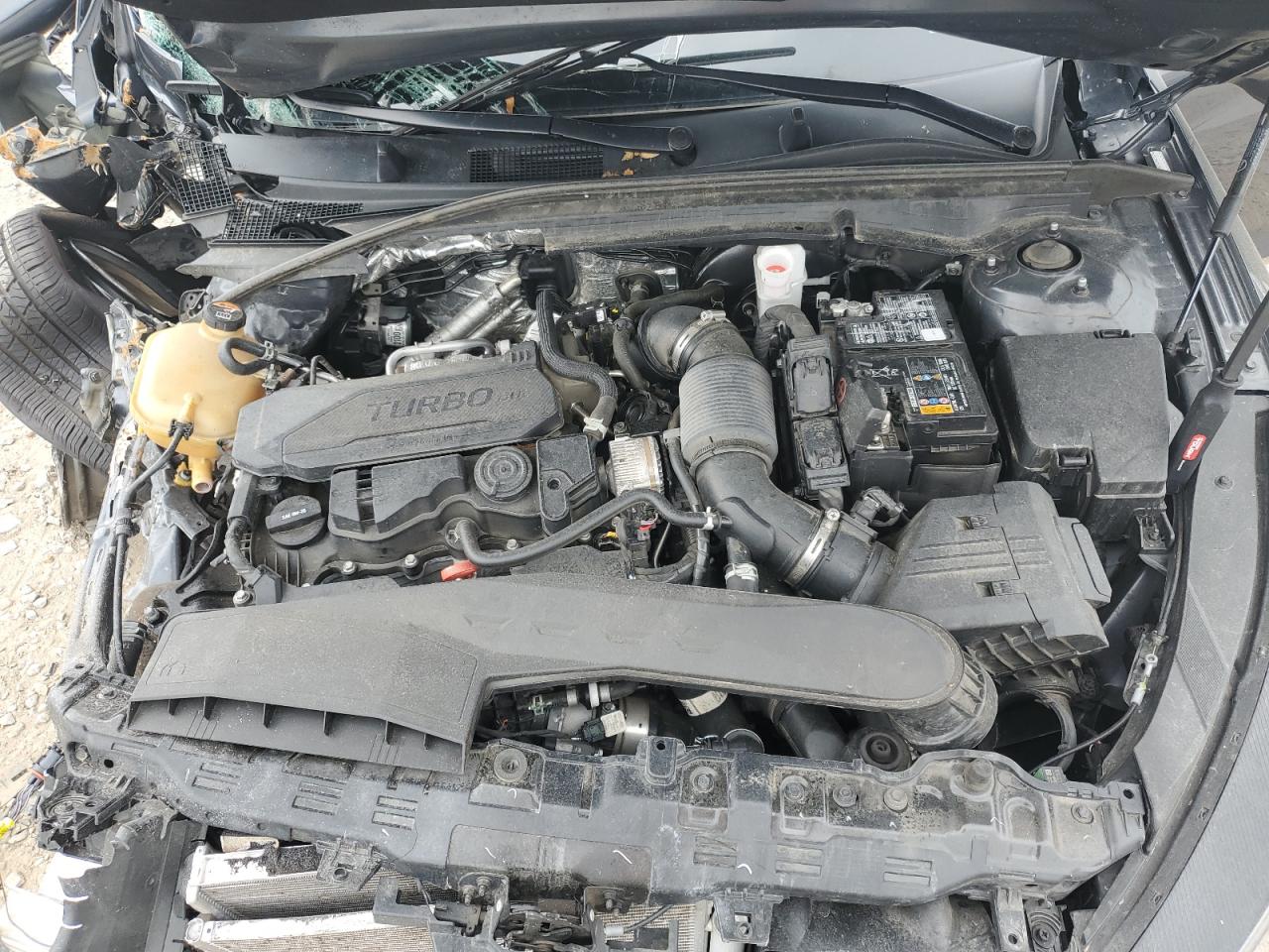 2022 KIA K5 VIN 5XXG14J27NG136151 Copart auction photo, front end / all over damage thumbnail 11