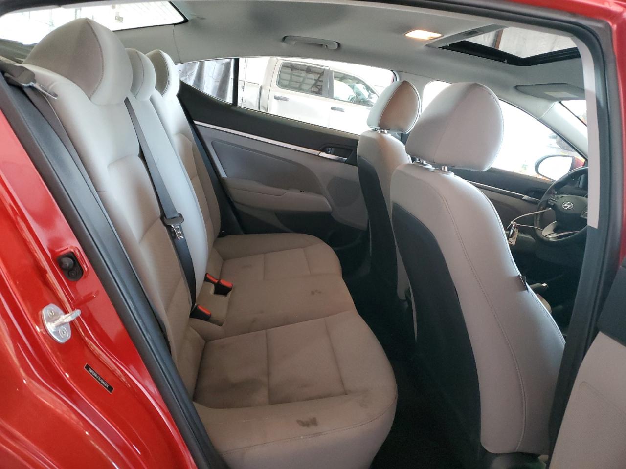 2020 Hyundai Elantra VIN 5NPD84LF2LH543374 Copart auction photo, rear end / frame damage damage thumbnail 11