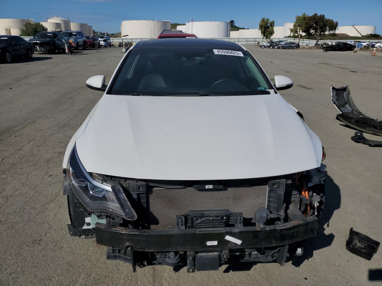 2017 KIA Optima VIN KNAGV4LD4H5010032 Copart auction photo, front end damage thumbnail 5