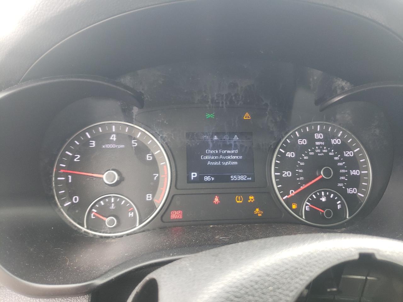 2019 KIA Optima VIN 5XXGT4L31KG302062 Copart auction photo, front end / undercarriage damage thumbnail 9