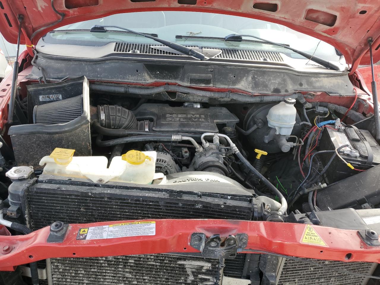 2007 Dodge RAM VIN 1D7HU18267S155028 Copart auction photo, undercarriage damage thumbnail 12