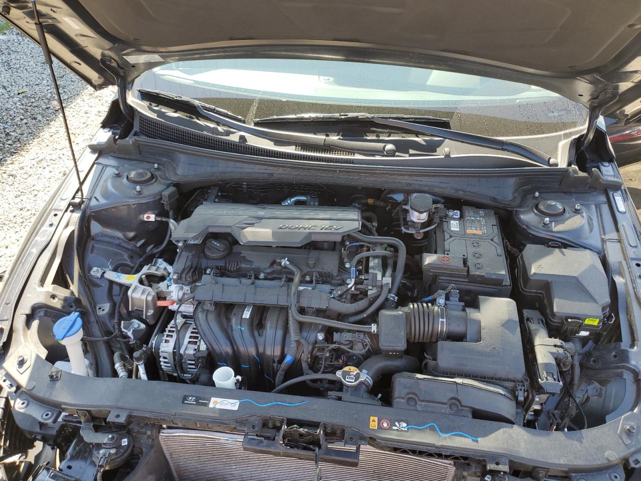 2024 Hyundai Elantra VIN KMHLL4DG1RU777601 Copart auction photo, front end damage thumbnail 11