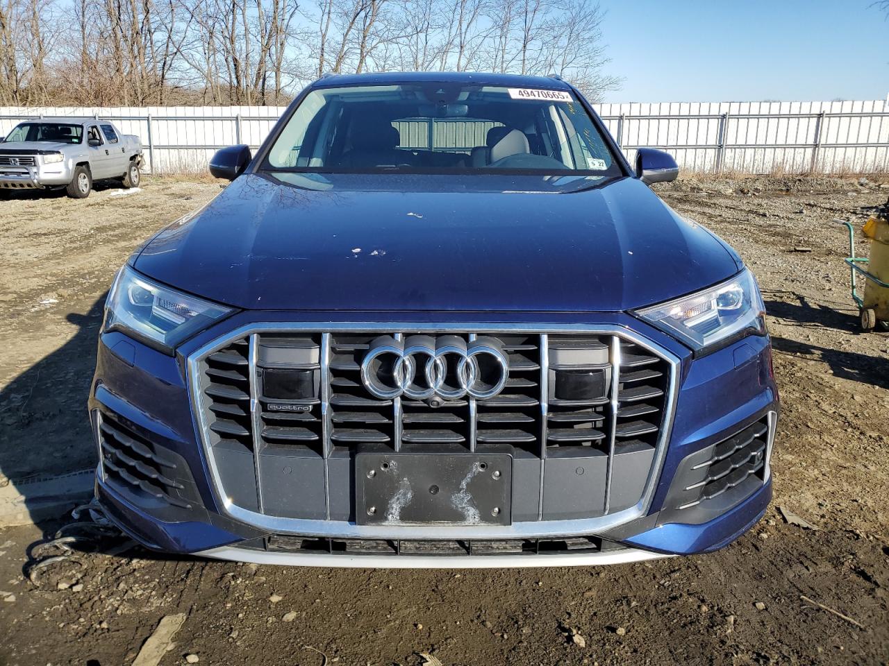 2022 Audi Q7 VIN WA1LXBF71ND011558 Copart auction photo, rear end / side damage thumbnail 5