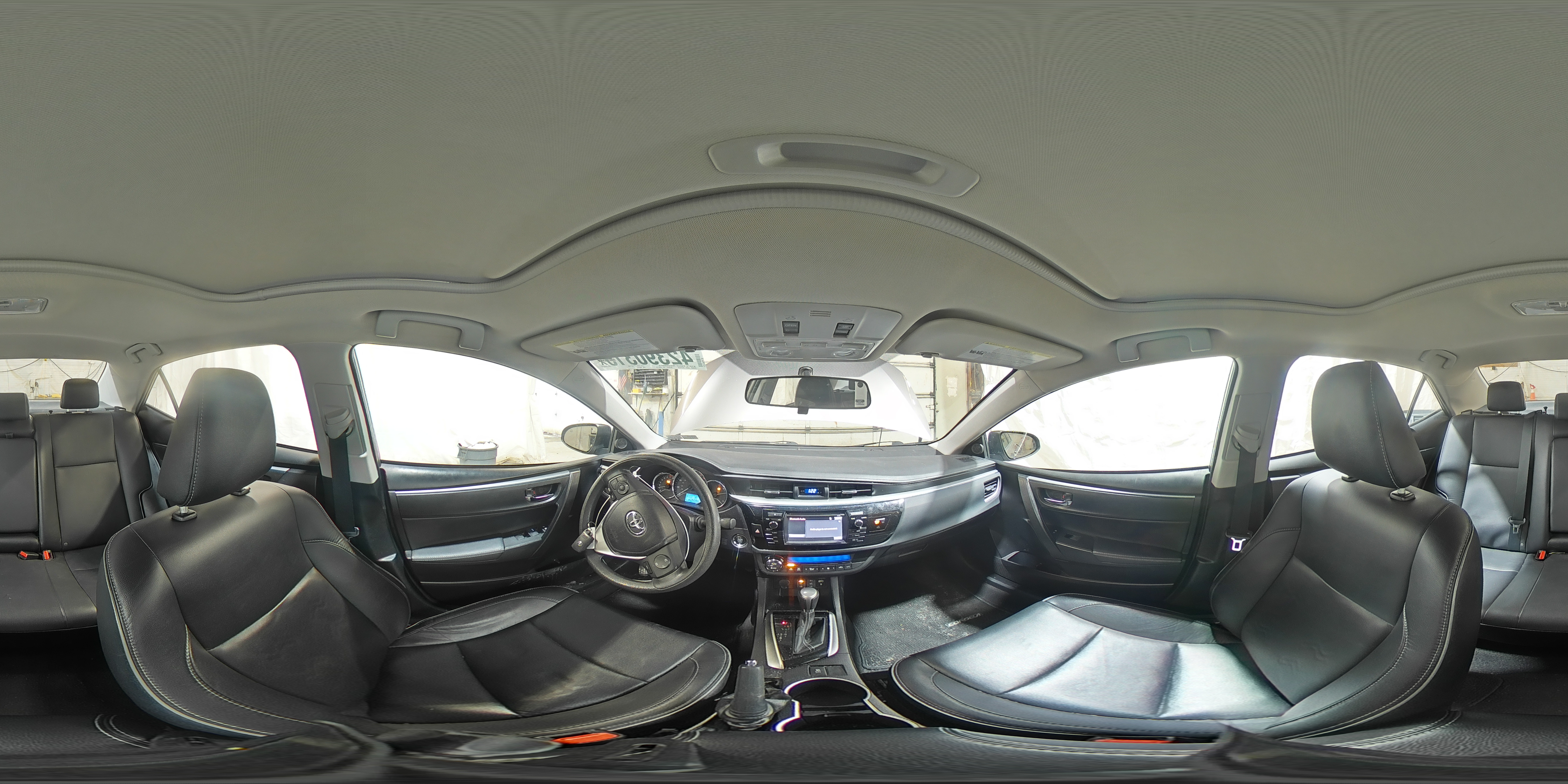 2015 Toyota Corolla VIN 2T1BURHE0FC460775 Copart auction photo, front end / rear end damage thumbnail 13