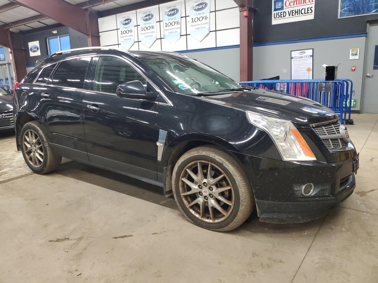 2011 Cadillac SRX VIN 3GYFNCEY0BS544550 Copart auction photo, minor dent/scratches damage thumbnail 4