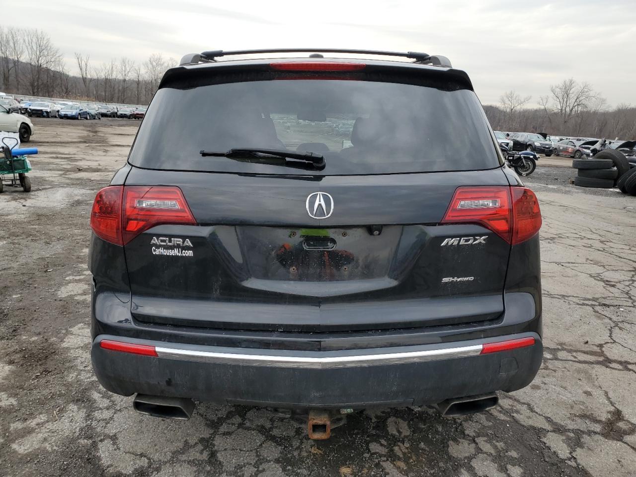 2012 Acura MDX VIN 2HNYD2H35CH536891 Copart auction photo, front end / side damage thumbnail 6