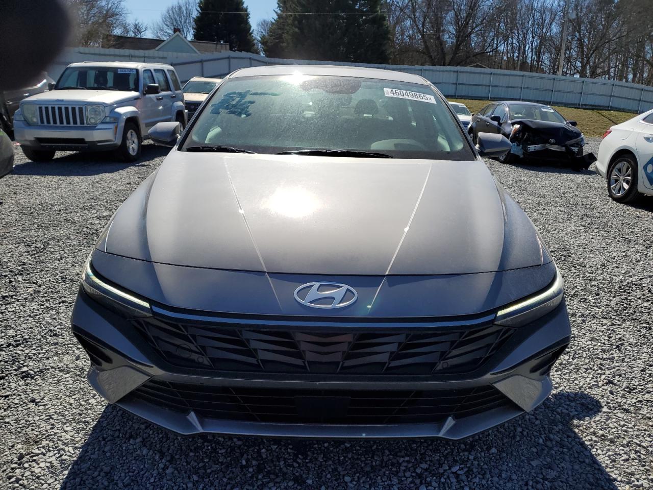 2024 Hyundai Elantra VIN KMHLS4DG4RU674143 Copart auction photo, side damage thumbnail 5
