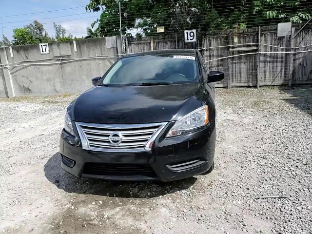 2014 Nissan Sentra VIN 3N1AB7AP6EL692023 Copart auction photo, front end / rear end damage thumbnail 11