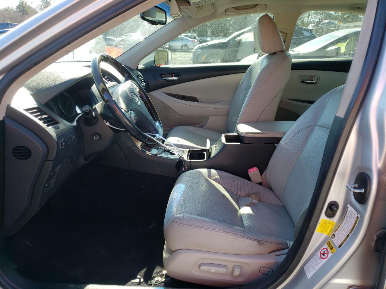 2011 Lexus ES VIN JTHBK1EG9B2452856 Copart auction photo, all over damage thumbnail 7