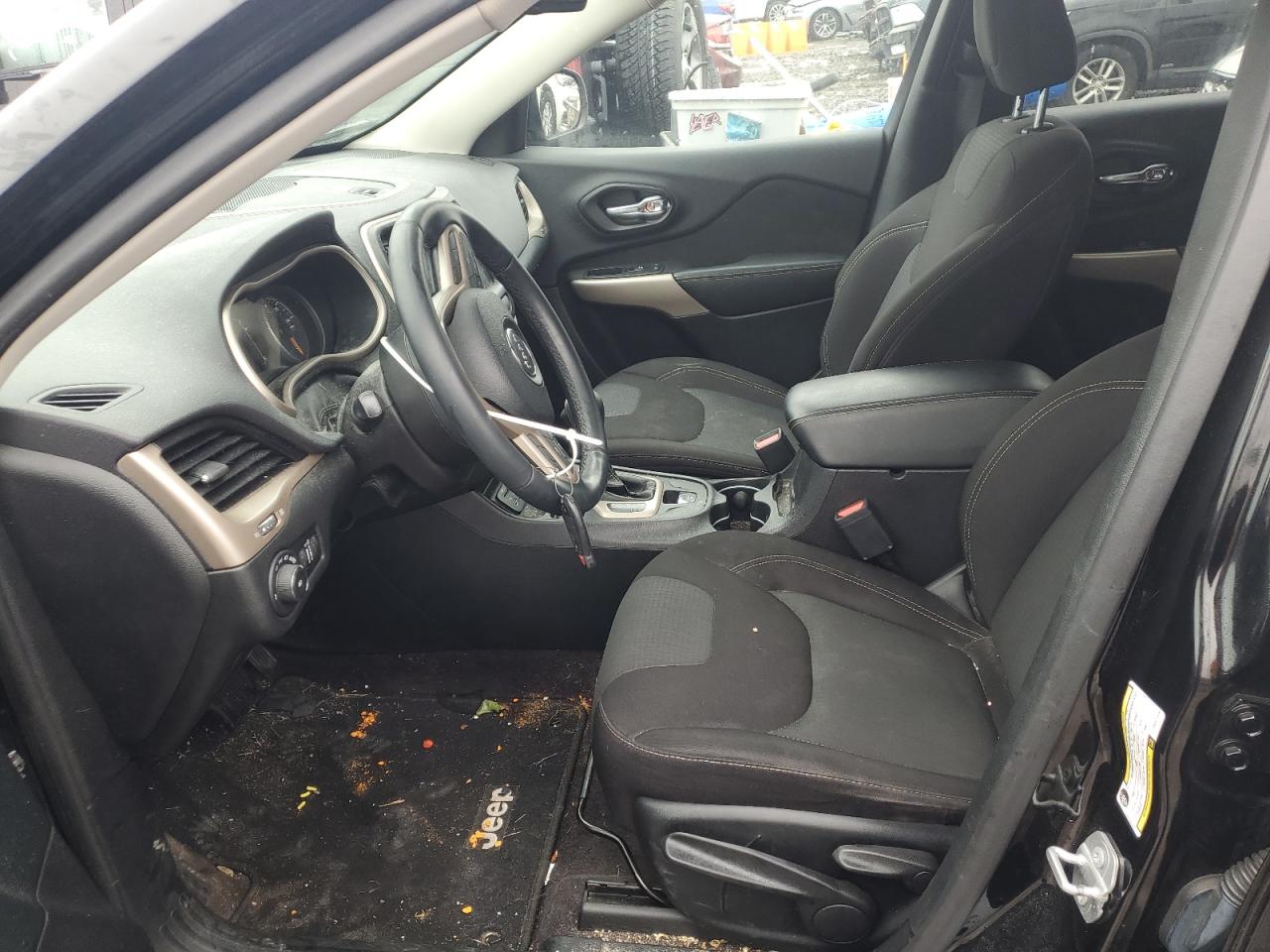 2017 Jeep Grand Cherokee VIN 1C4PJLCB7HW574548 Copart auction photo, front end damage thumbnail 7