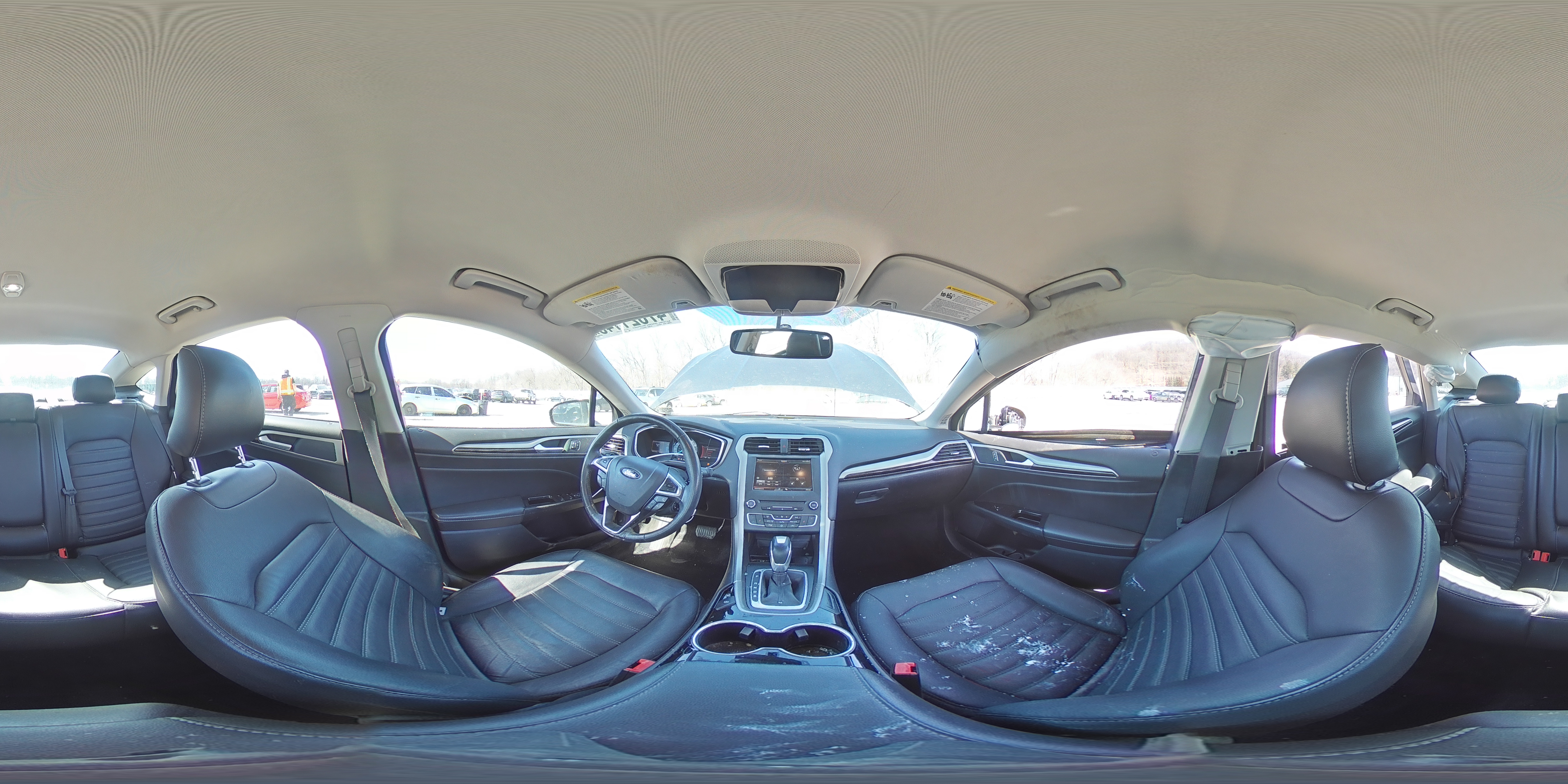 2016 Ford Fusion VIN 3FA6P0T98GR171045 Copart auction photo, side / rear end damage thumbnail 13