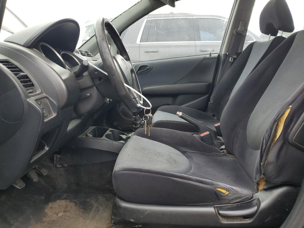 2007 Honda Fit VIN JHMGD37617S004392 Copart auction photo, all over damage thumbnail 7