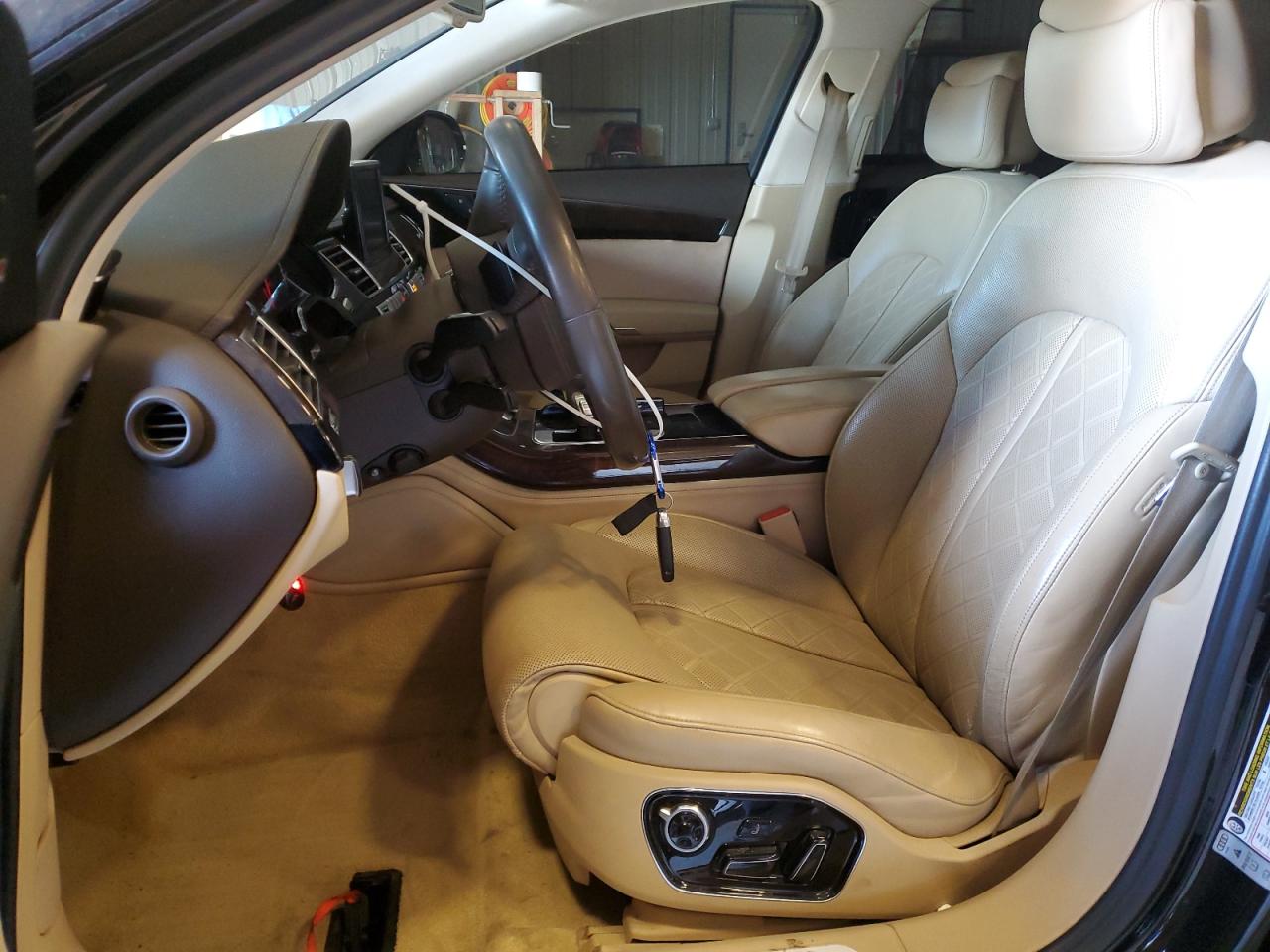 2013 Audi A8 VIN WAUR2AFD5DN025225 Copart auction photo, mechanical damage thumbnail 7