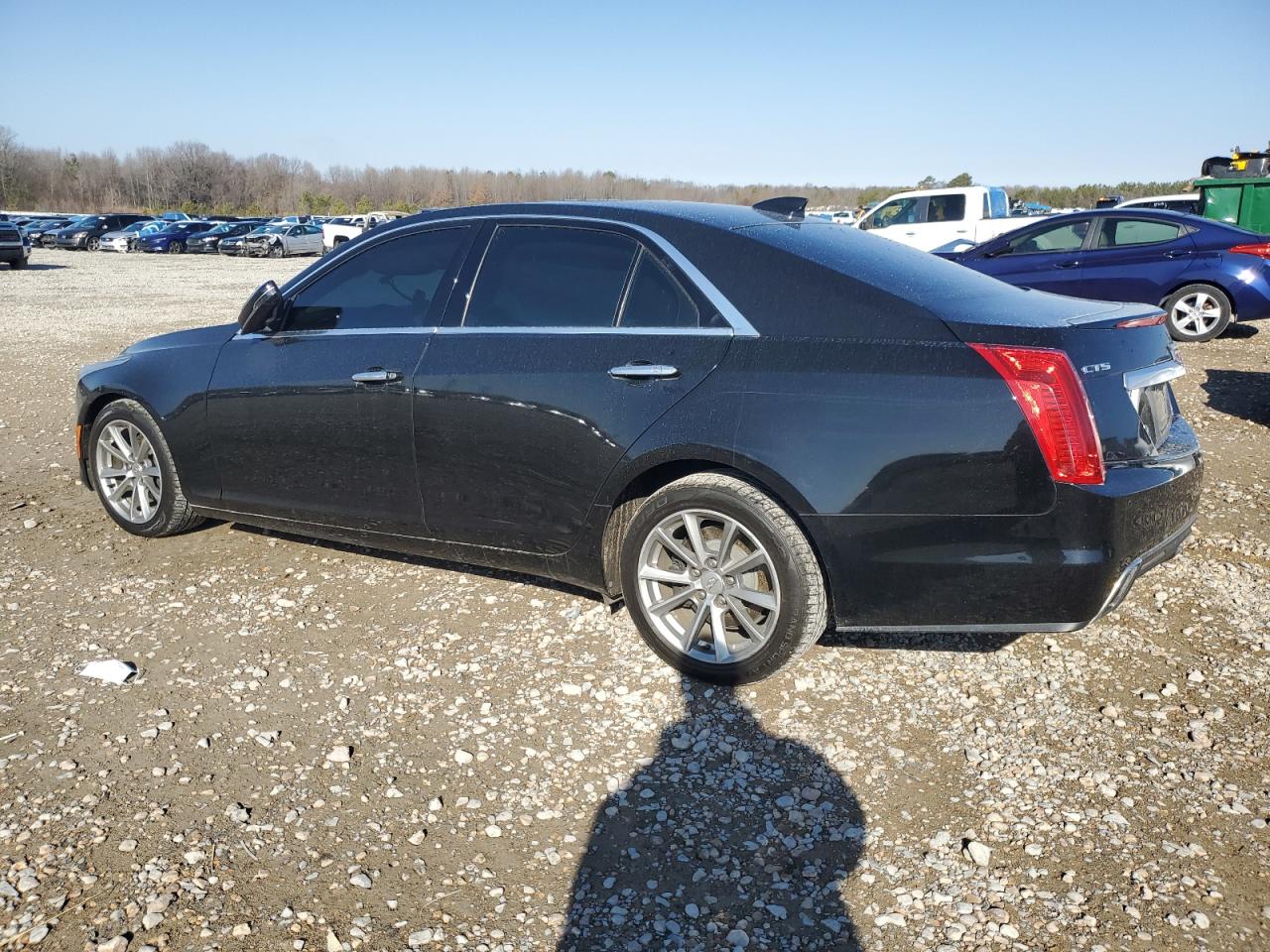 2019 Cadillac CTS VIN 1G6AR5SX5K0119556 Copart auction photo, side / front end damage thumbnail 2
