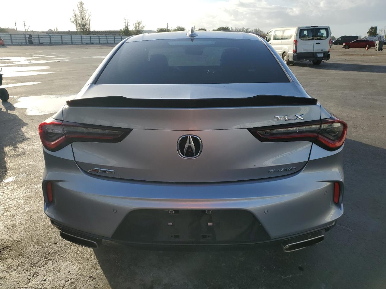 2021 Acura TLX VIN 19UUB6F58MA003215 Copart auction photo, replaced vin damage thumbnail 6